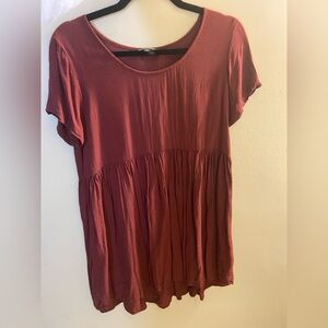 Brandy Melville maroon dress